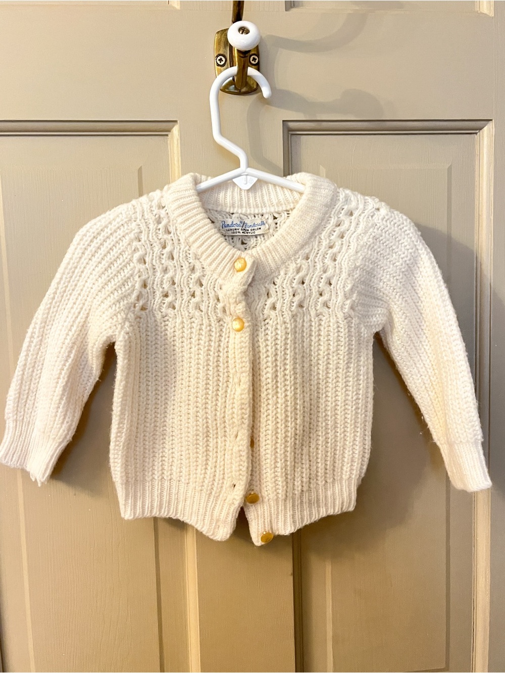 Vintage Pandora Baby Knit Cardigan